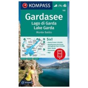 102 Kompass Wanderkarte Gardasjön